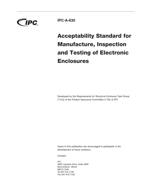 IPC A-630 pdf