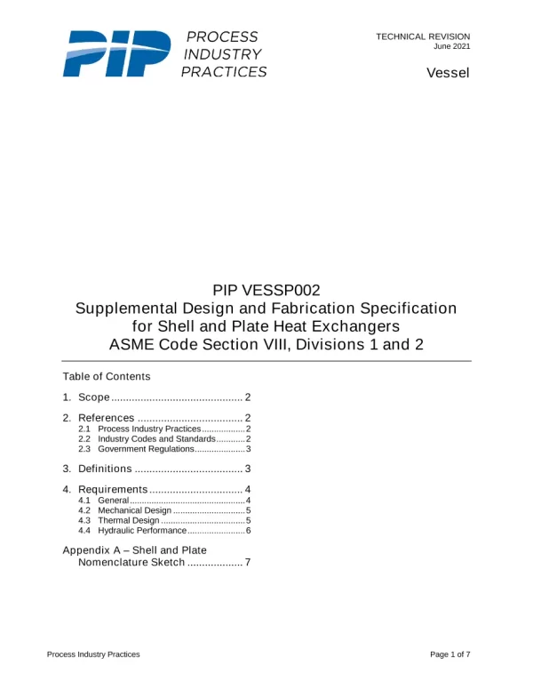 PIP VESSP002 pdf