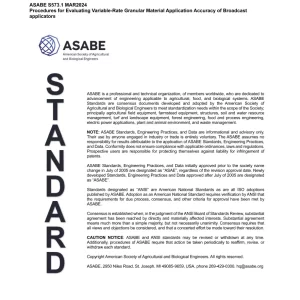 ASAE/ASABE S573.1 pdf