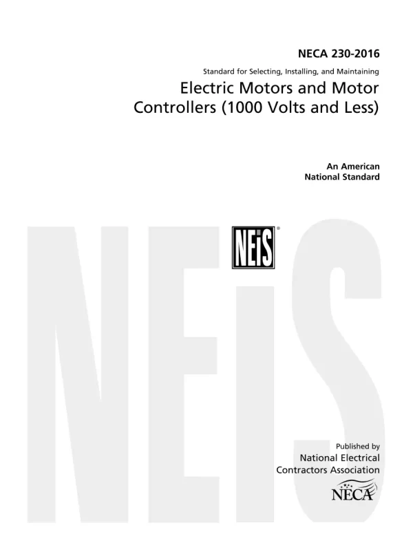 NECA 230-2016 pdf