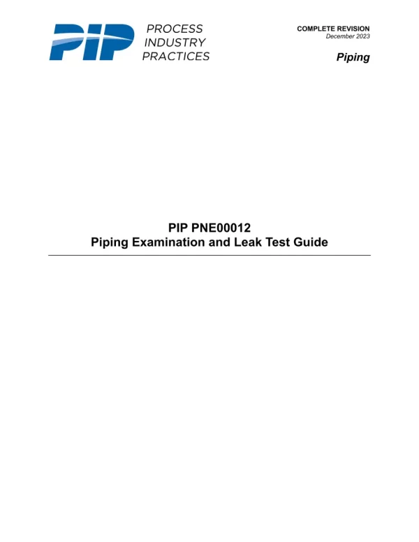 PIP PNE00012 pdf