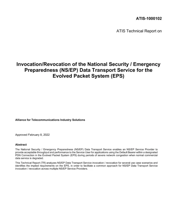 ATIS 1000102 pdf