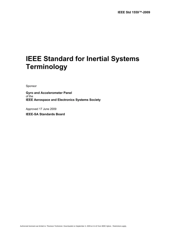 IEEE 1559-2009 pdf