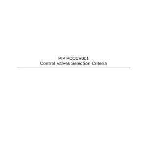 PIP PCCCV001 pdf