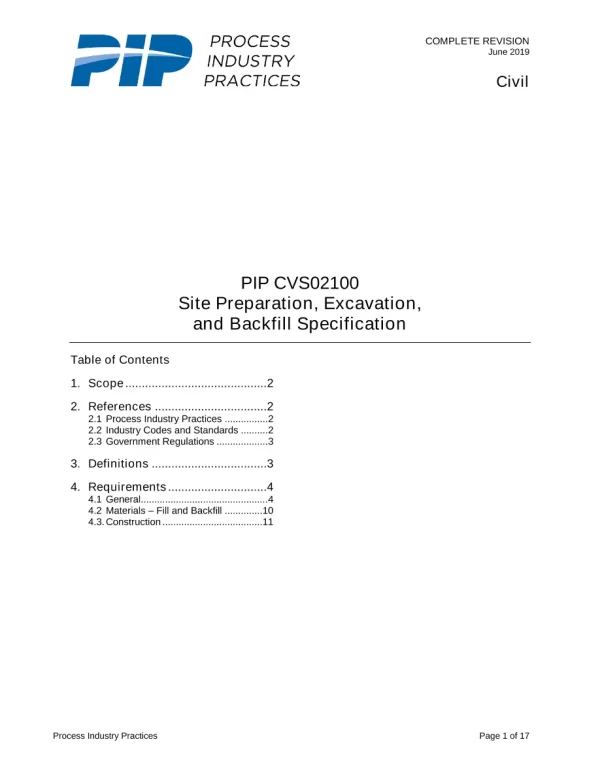 PIP CVS02100 pdf