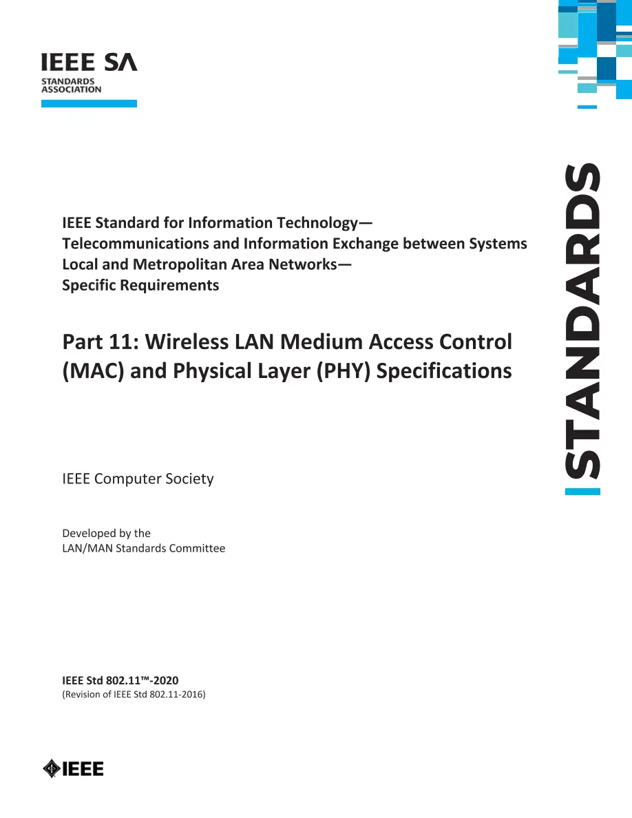 IEEE 802.11-2020 pdf