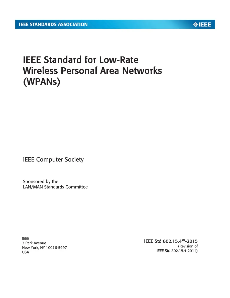 IEEE 802.15.4-2015 pdf