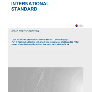 IEC 60331-4 Ed. 1.0 en:2024 pdf