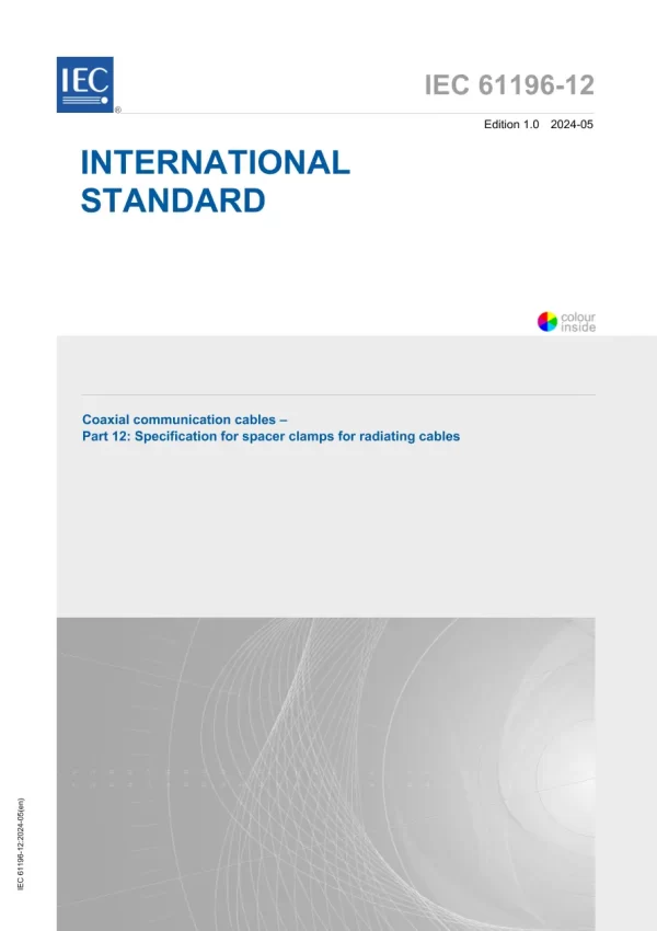 IEC 61196-12 Ed. 1.0 En:2024 pdf