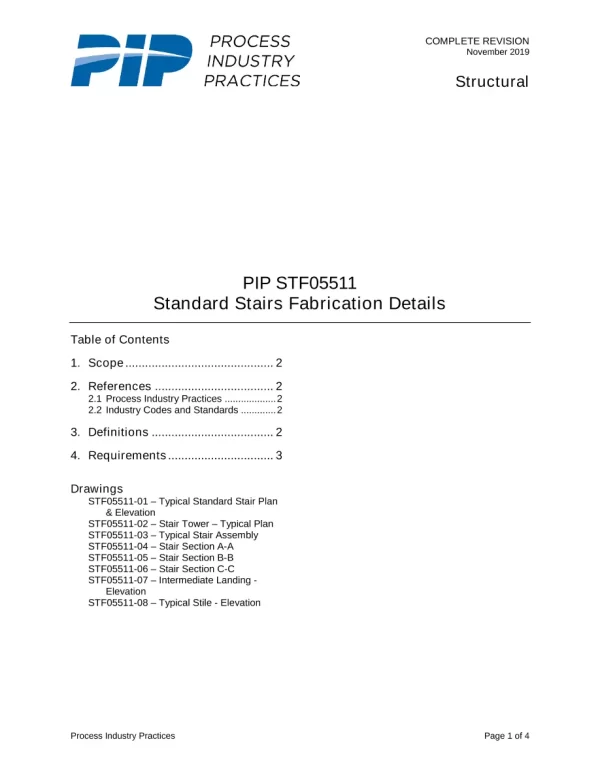 PIP STF05511 pdf