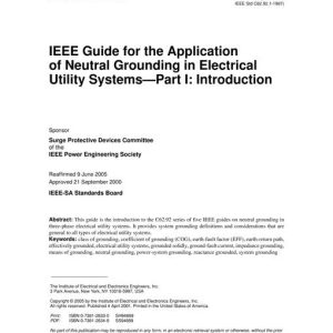 IEEE C62.92.1-2000 pdf