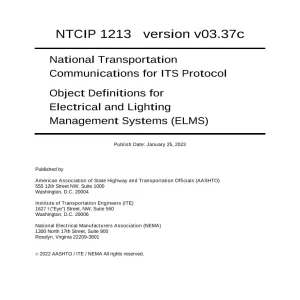 NEMA NTCIP 1213 version v03.37c pdf