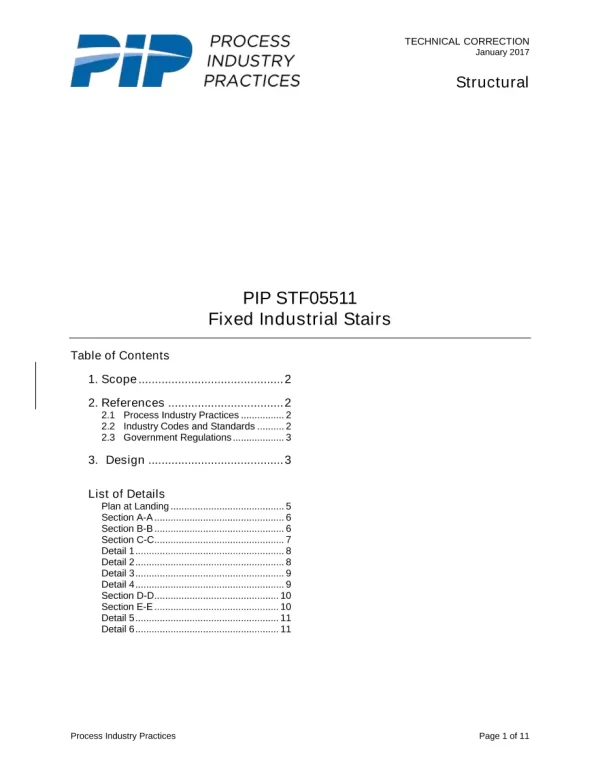 PIP STF05511 pdf