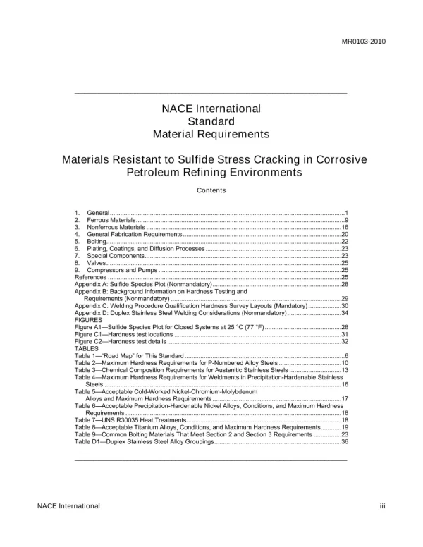 NACE MR0103-2010 pdf