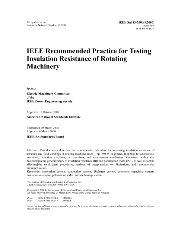 IEEE 43-2000 pdf