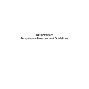 PIP PCETE001 pdf