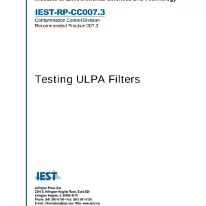 IEST RP-CC007.3 pdf