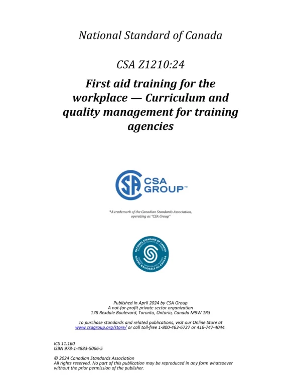 CSA Z1210:24 pdf