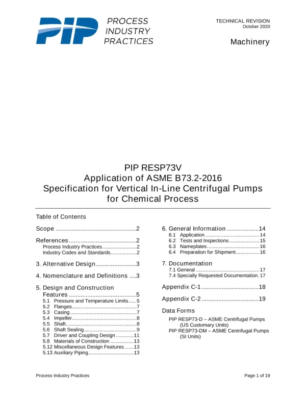 PIP RESP73V pdf