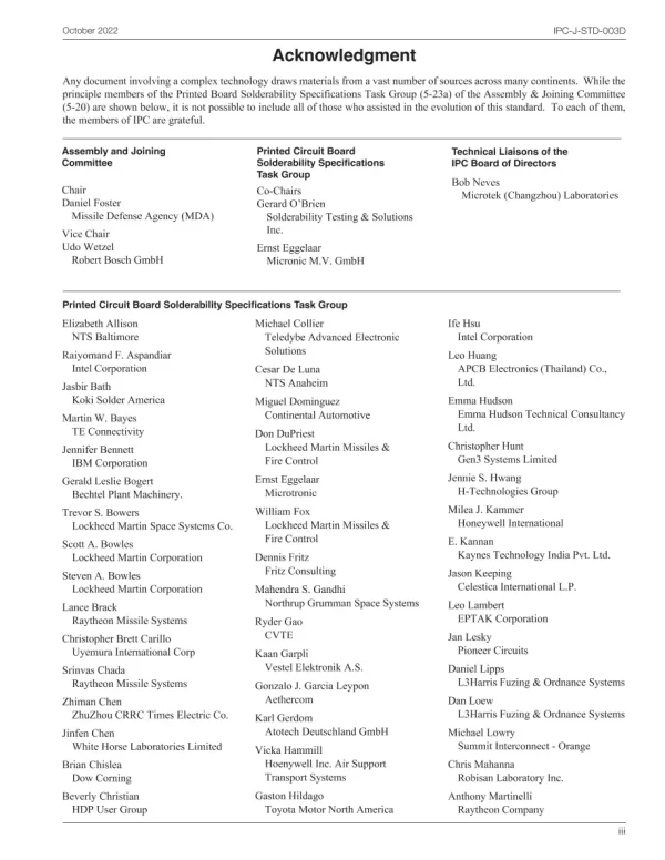 IPC J-STD-003D:2022 pdf