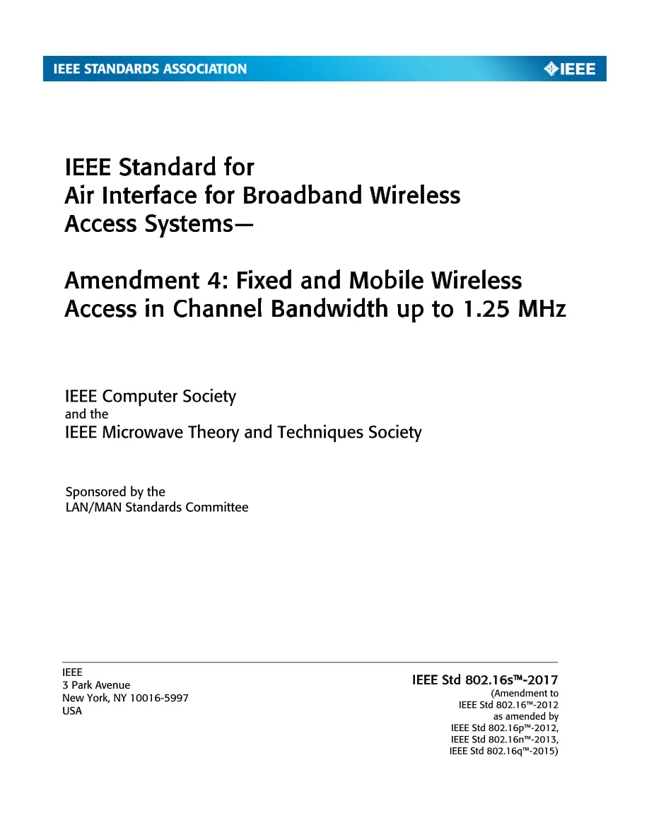 IEEE 802.16s-2017 pdf