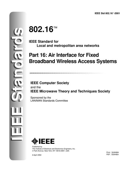 IEEE 802.16-2001 pdf