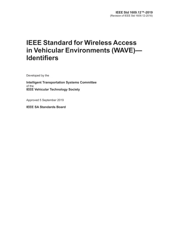 IEEE 1609.12-2019 pdf