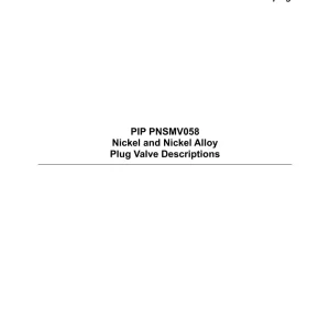 PIP PNSMV058 pdf