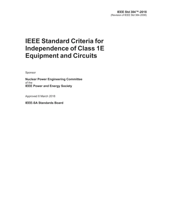 IEEE 384-2018 pdf