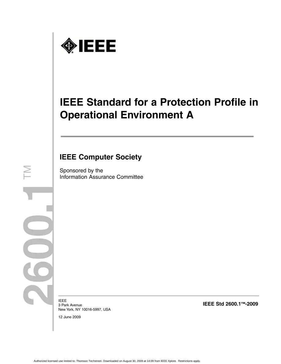 IEEE 2600.1-2009 pdf