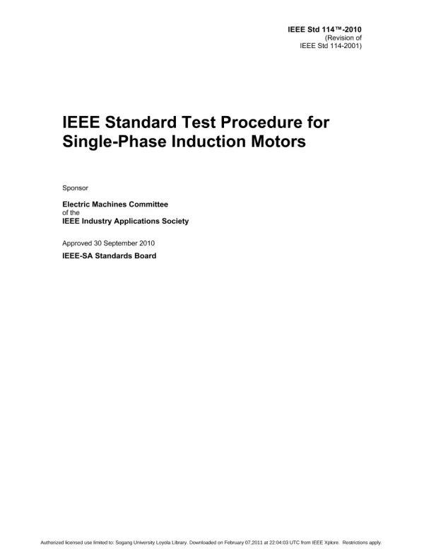 IEEE 114-2010 pdf