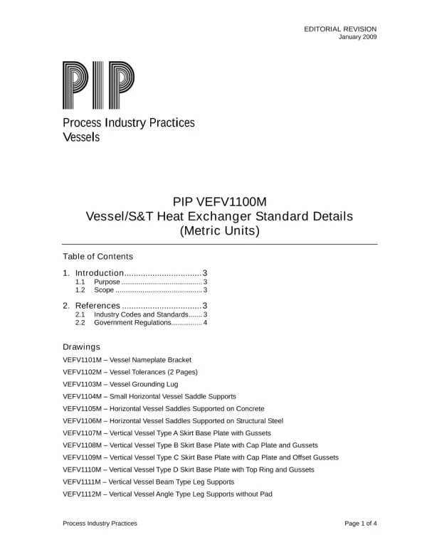 PIP VEFV1100M pdf