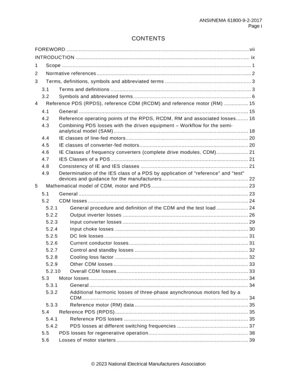 NEMA ICS 61800-9-2-2017 pdf