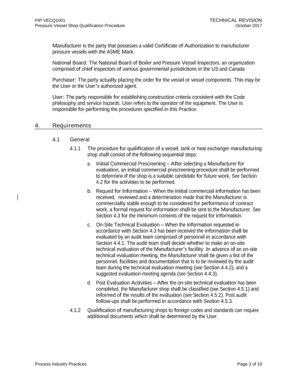 PIP VECQ1001 pdf