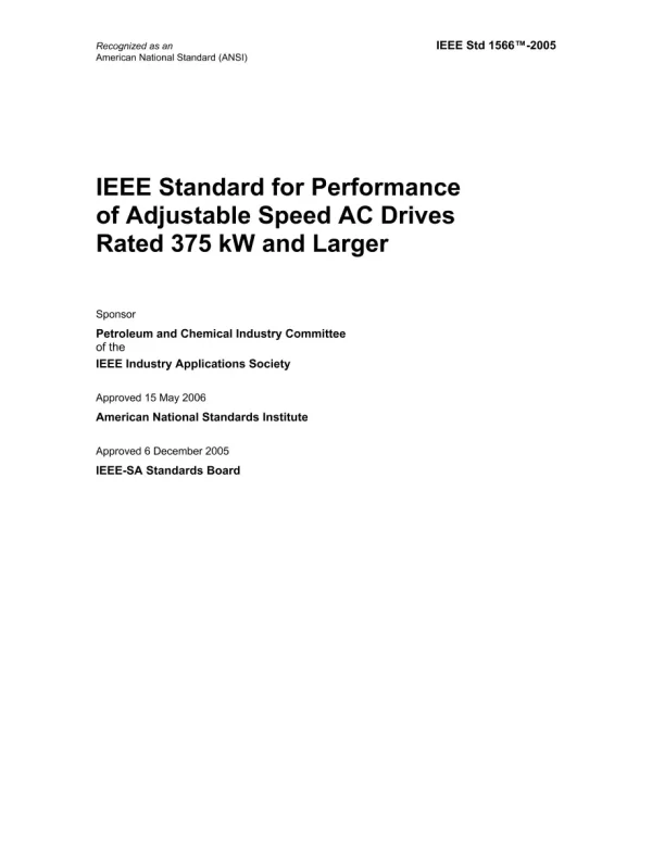 IEEE 1566-2005 pdf