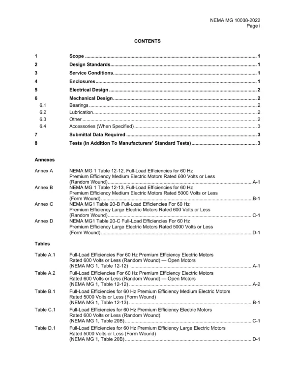 NEMA MG 10008 pdf