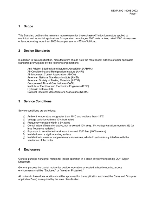 NEMA MG 10008 pdf