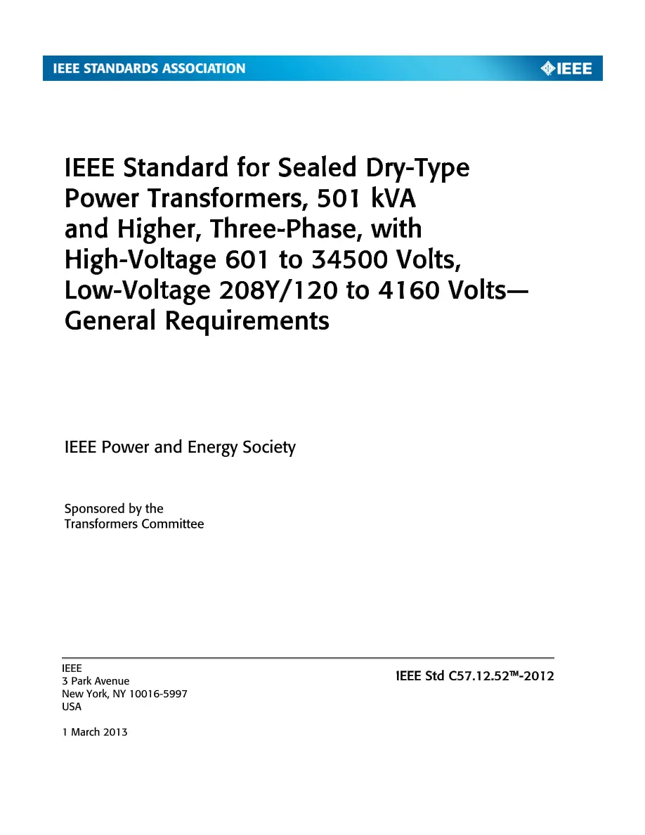 IEEE C57.12.52-2012 pdf