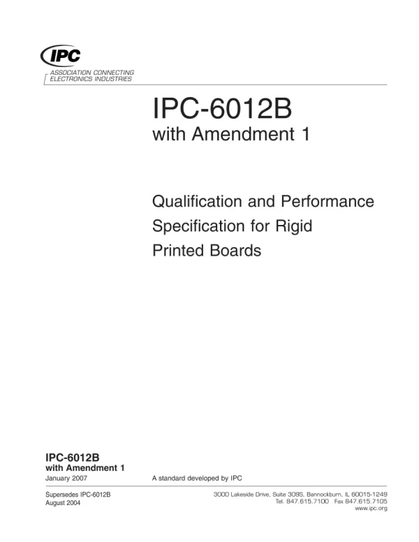 IPC 6012B pdf