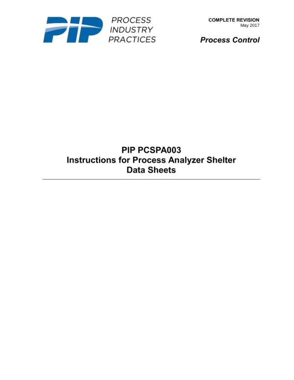 PIP PCSPA003 pdf