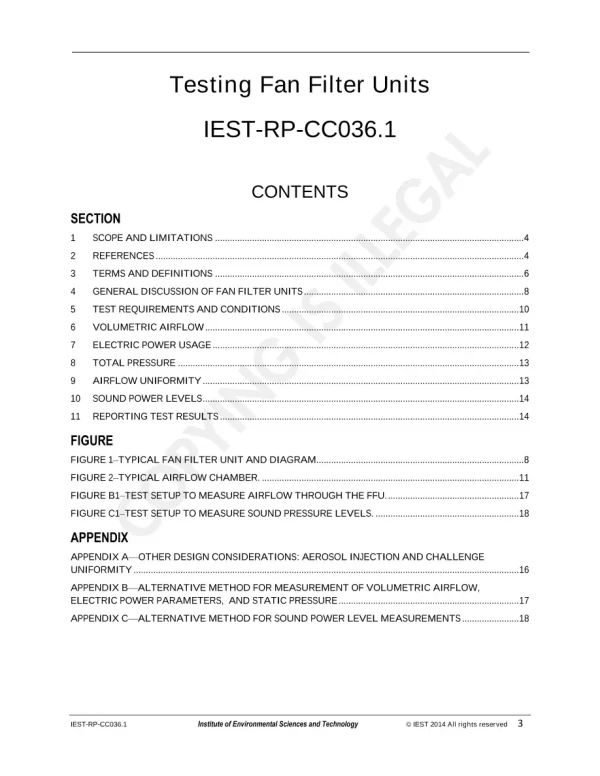 IEST RP-CC036.1 pdf