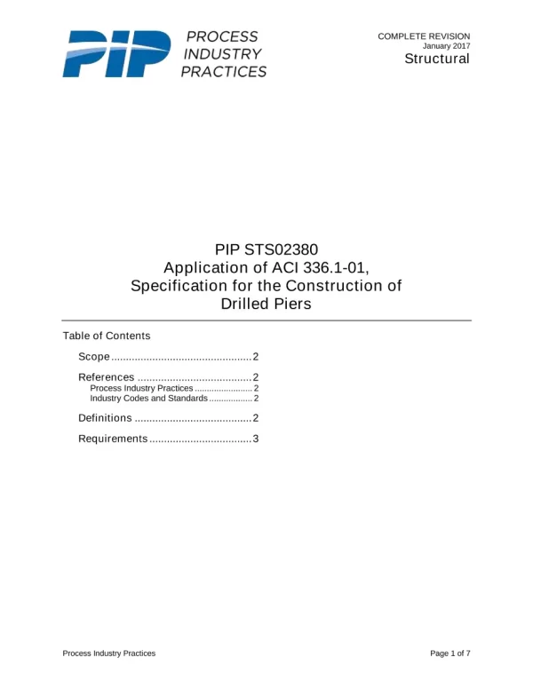 PIP STS02380 pdf