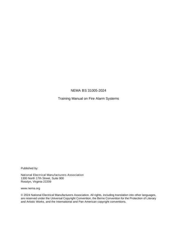 NEMA BS 31005-2024 pdf