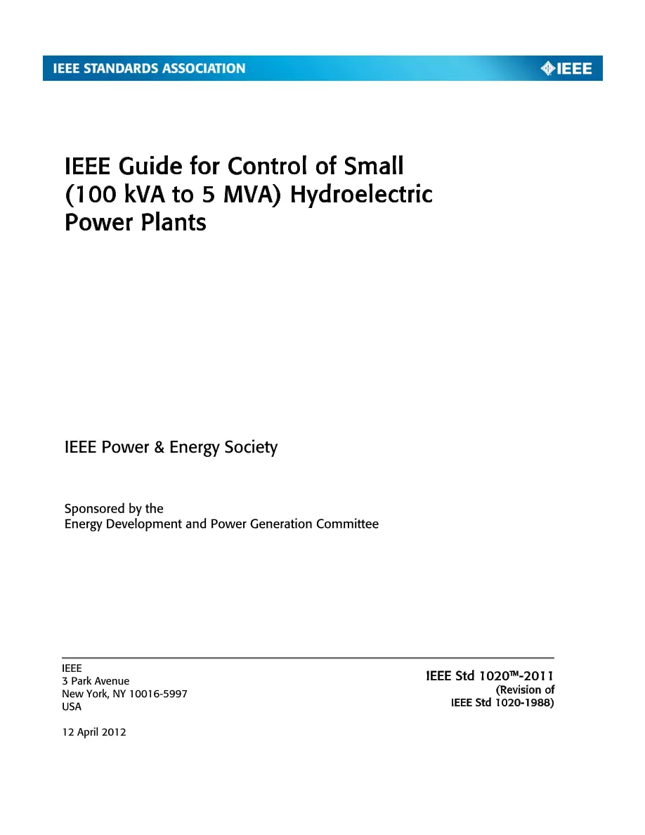 IEEE 1020-2011 pdf