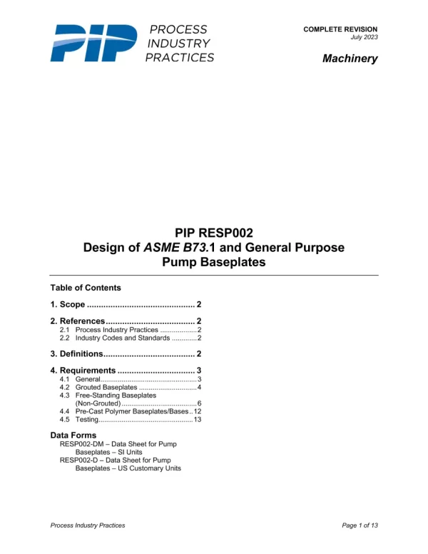 PIP RESP002 pdf