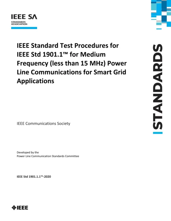 IEEE 1901.1.1-2020 pdf