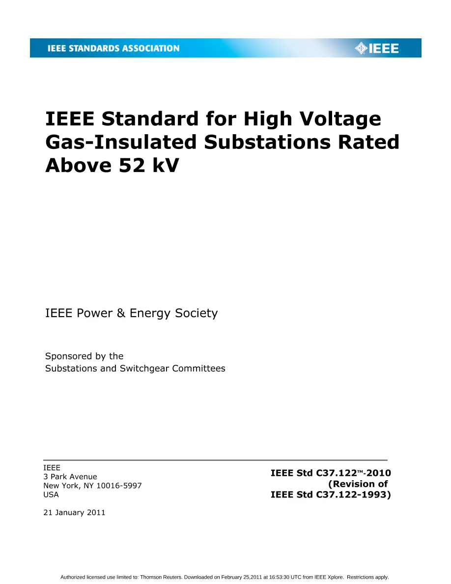 IEEE C37.122-2010 pdf