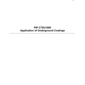 PIP CTSU1000 pdf