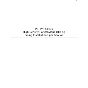 PIP PNSC0036 pdf