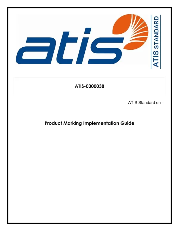 ATIS 0300038 pdf